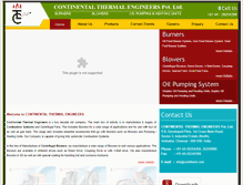 Tablet Screenshot of contitherm.net